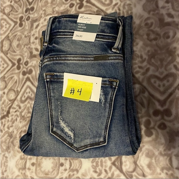 Kancan straight leg jeans - Picture 4 of 4